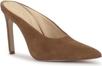 Jessica Simpson Wilix Pointed Toe Mule in Safari Brown at Nordstrom, Size 9.5