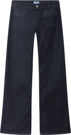 Cambio Wide Jeans - Dames - Loose Fit Jeans - Blauw - W34 L33 - Denim - Jeans
