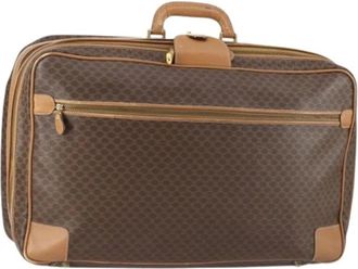 Celine Pre-owned Plastic Vintage Weekendtas - Dames - Vintage Weekendtas - Bruin - ONE Size - Vintage