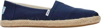 Toms Donkerblauwe Veterschoenen - Dames - Espadrilles - Blauw - 36 EU - Schoenen
