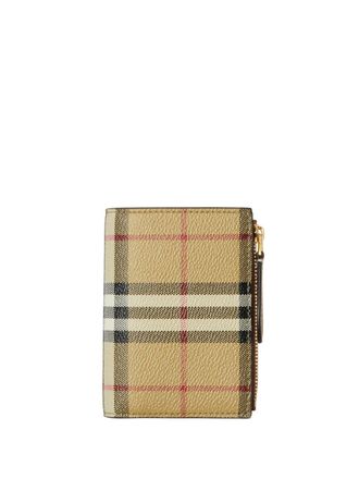 Burberry Vintage Check-pattern bi-fold wallet - Neutrals