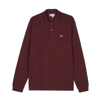 Lacoste Heren, Tops, Rood, Maat: XL Katoen