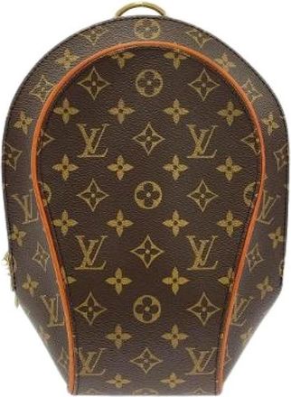 Louis Vuitton Pre-owned Backpacks, female, Brown, Size: ONE SIZE Pre-owned Canvas Backpack
