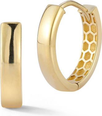 Ember Fine Jewelry 14K Gold Small Oval Hoops