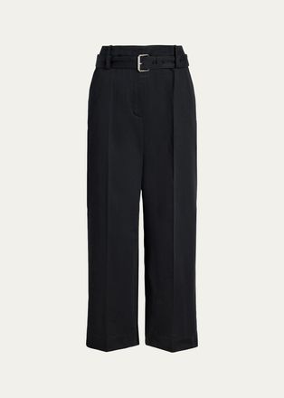 Proenza Schouler Nila Belted Cotton Pants