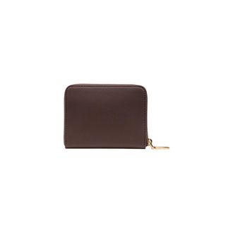 Love Moschino Logo-Embossed Polyurethane Wallet - Brown