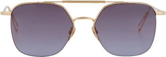Ahlem Louxor Aviator Zonnebril - unisex - Zonnebrillen - Blauw - ONE Size - Nylon - Accessoires
