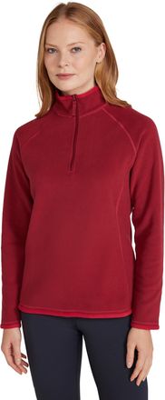 Mountain Warehouse Montana Womens Microfleece - Breathable Ladies Sweater, Quick Drying Pullover, Warm Fleece Jacket, Half Zip - For Spring Summer, Travelling, Outdoors 