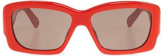 Jacquemus Jac 60 Zonnebril - Dames - Zonnebrillen - Rood - ONE Size - Accessoires