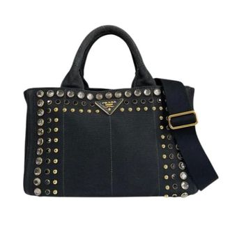 Prada Pre-owned Tote Bags, female, Black, Size: ONE SIZE Pre-owned Fabric prada-bags