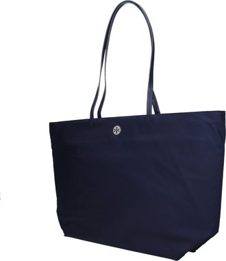 Tory Burch Nylon Tote Bag - Navy