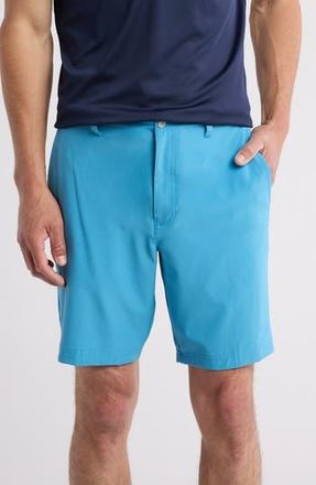 PGA TOUR Solid 8.5-Inch Shorts in Cendre Blue at Nordstrom Rack, Size 30