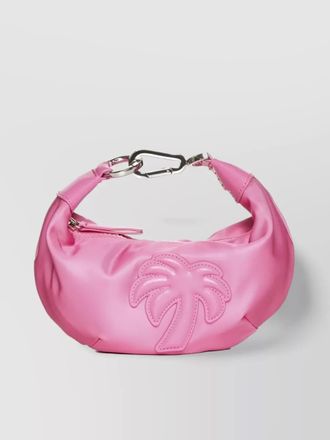 Palm Angels BIG PALM logo-embossed clutch with design