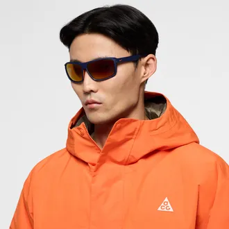 Nike Mens Premier Stride Mirrored Sunglasses in Blue | IB3286X-492