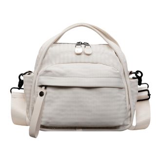 Generic Kexpery Womens Shoulder Bag, Durable Canvas with Front Pocket, Convenient Bag for Shopping, Work, Daily Travel