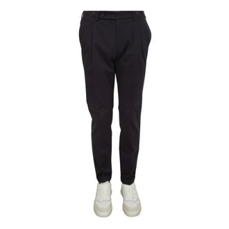 Berwich Pantaloni Lunghi Barber - - Trousers - Uomo - Blu - L