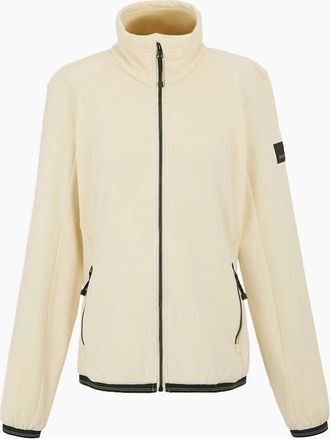 Regatta Womens Regatta Womens/Ladies Bayhill Zipped Fleece Jacket - Cream/White - Size: 14