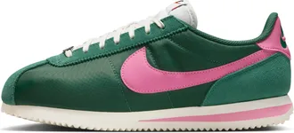 Nike Womens Cortez Shoes in Green | IF1764-300