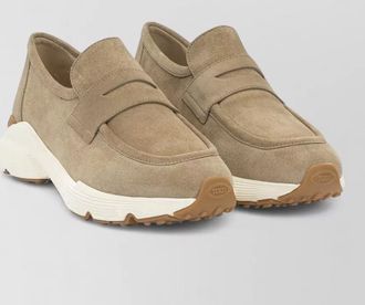 Tod's leather slip-on sneakers