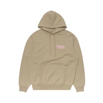 Edwin Hoodies, male, Beige, Size: S Laid-Back League Hoodie Sweat