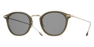 Eyevan 7285 Beret OD Mens Sunglasses Green Size 49