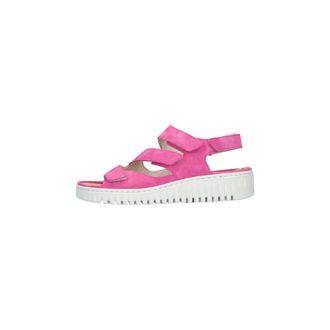 Waldl&auml;ufer Wedge Sandaal - Dames - Schoenen - Roze - Maat: 37 1/2 EU Leer