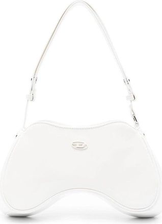 Diesel Play White Crossbody Bag