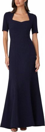 Shoshanna Elie Maxi Dress In Navy