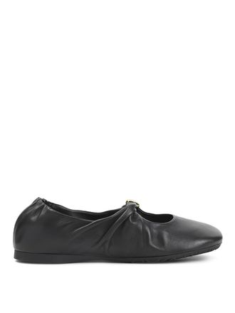 Loewe Pebble Soft Ballerinas