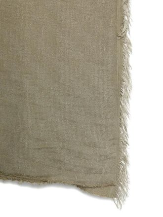 PESERICO Womens Fringed Metallic Scarf Aw25 W