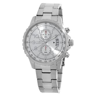Invicta Specialty Veloquence Chronograph Quartz Silver Dial Mens Watch 69791