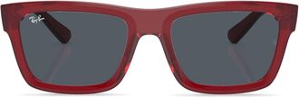 Ray-Ban Warren Bio-Based square-frame sunglasses - unisex - Acetate - 57 - Red