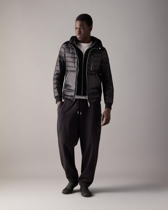 Moose Knuckles Mens Cloud Walker Air Down Hoodie