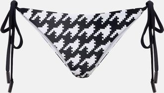 Perfect Moment Braga de bikini con pata de gallo