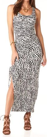Tart Collections Ines Dress In Abstract Tiger