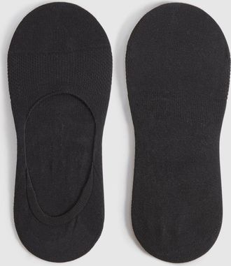 Reiss Black Trainer Socks, S & M