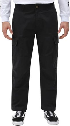 Dickies Klassieke Cargo Broek met Versterkte Knie&euml;n - Heren - Straight fit broeken - Zwart - W30 L32 - Katoen - Broeken