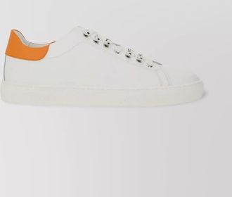 Moschino leather low-top sneakers