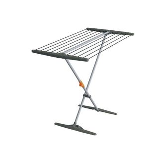 Juwel Tendedero Juwel Superdry Basic (con Tendederos, Longitud De Secado 11 M, Color Gris, Aluminio, Para Ba&ntilde;o + Balc&oacute;n) 40805