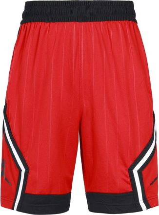 Nike Jordan Air Jordan Jumpman Diamond Basketball Sports Printing Loose Breathable Shorts Red DH9497-687