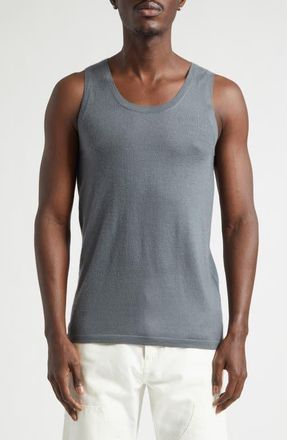 Frenckenberger Big Cashmere Tank in Gargoyle at Nordstrom, Size X-Large