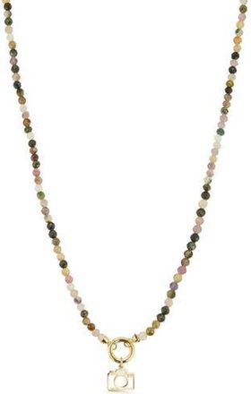 Ember Fine Jewelry 14K Yellow Gold Camera Charm Beaded Necklace at Nordstrom Rack