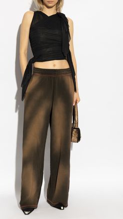 Diesel Top T-PERSEA-PLAIN, Womens, Black
