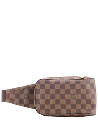 Louis Vuitton Brown Damier Geronimos Waist Bag (Authentic Pre-Loved)