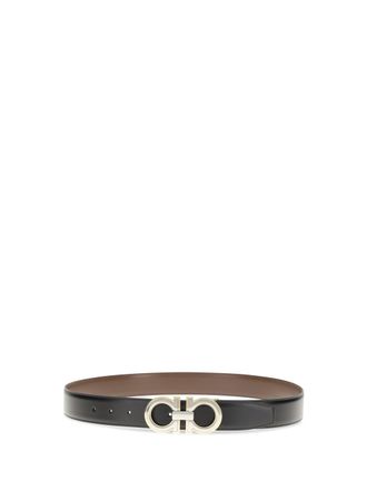 Ferragamo Gancini Belt - Black