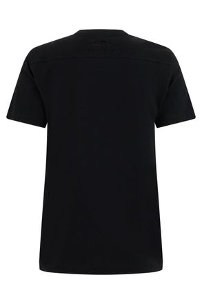 Elisabetta Franchi Chain-Print Cotton T-Shirt - Black
