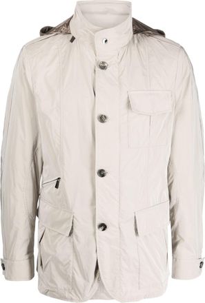 Moorer Porto lightweight jacket - men - Polyamide/Polyamide/Polyester - 50 - Neutrals