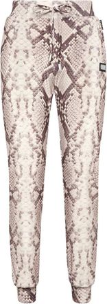 Philipp Plein Pantaloni con coulisse - Marrone