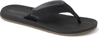 Reef The Nox Flip Flop in Black at Nordstrom, Size 11