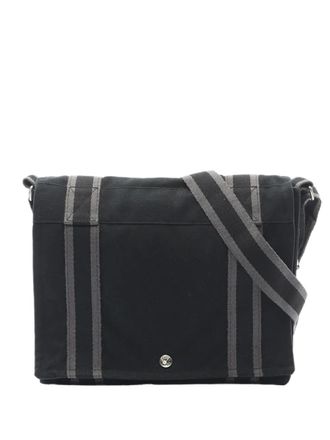 Herm&egrave;s 20th Century Canvas Fourre Tout Besace PM crossbody bag - Nero